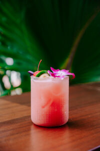 The Pink Palm Hotel - Cocktails at the bar